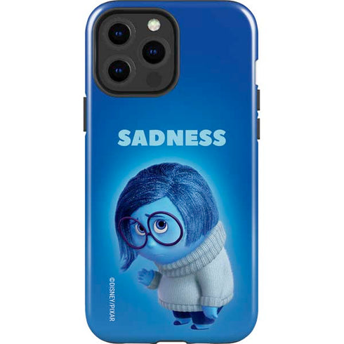 Disney Inside Out Sadness Portrait iPhone 15 Pro Max Impact Case